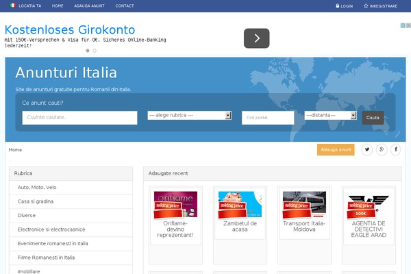 Ct theme site design template sample