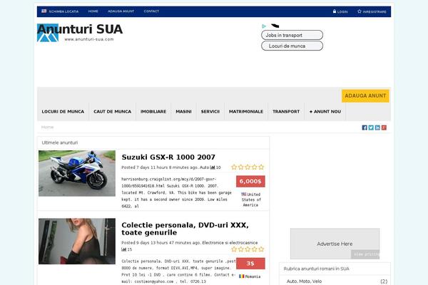 Ct theme site design template sample