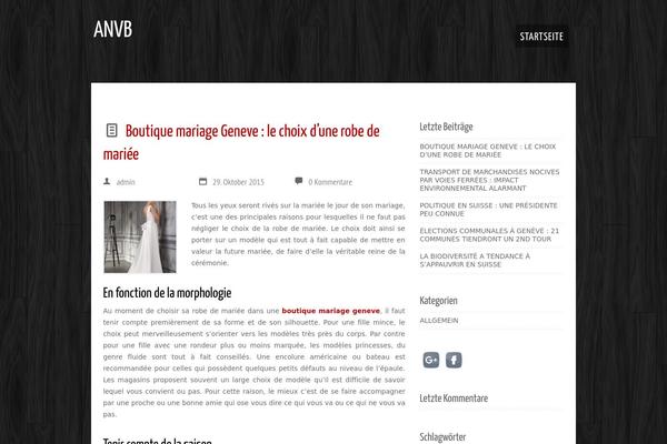 anvb.ch site used my wooden under construction