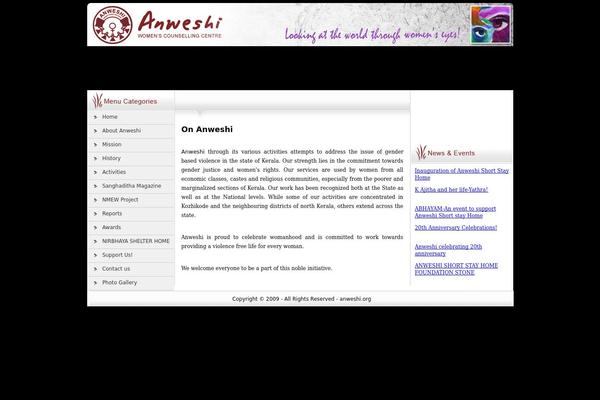 J theme site design template sample