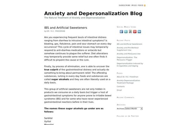 Thesis 1.8 theme site design template sample