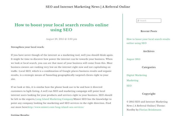 anxietyreferralonline.com site used Accelerate_child