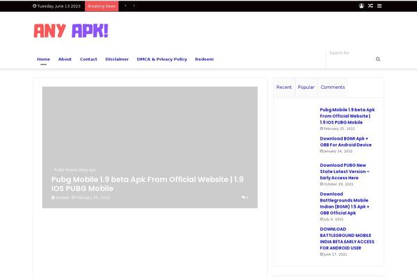 Site using Floating-ads-bottom plugin