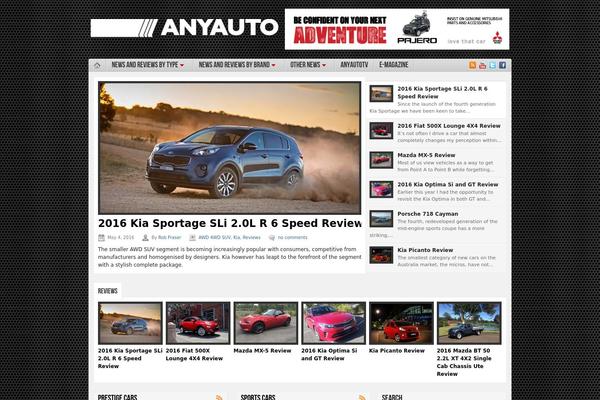 Manifesto theme site design template sample