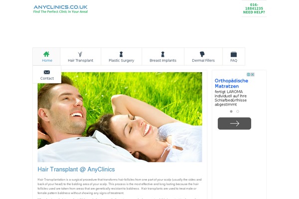 anyclinics.co.uk site used Diet-nutrition