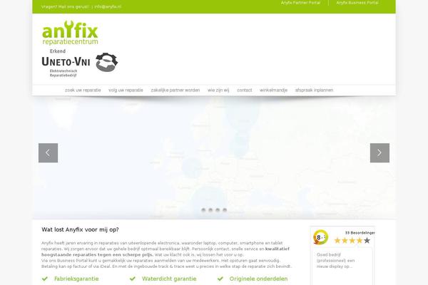 Avada Child theme site design template sample
