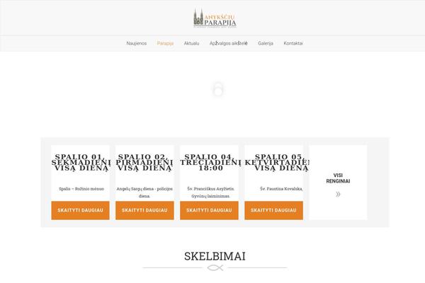 Ichthys theme site design template sample