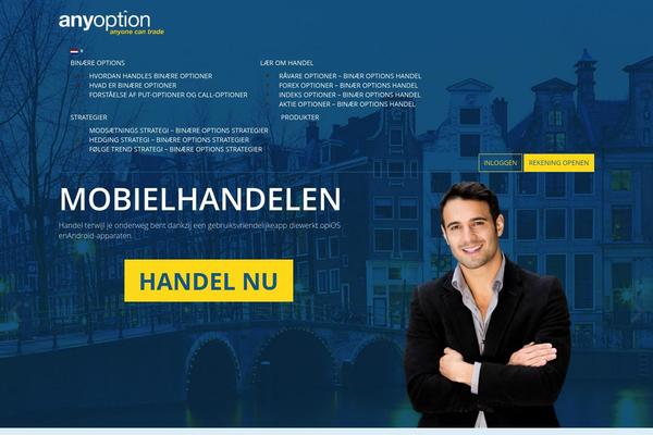 anyoption.nl site used Anyoption