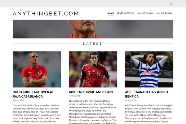 Simply Read theme site design template sample