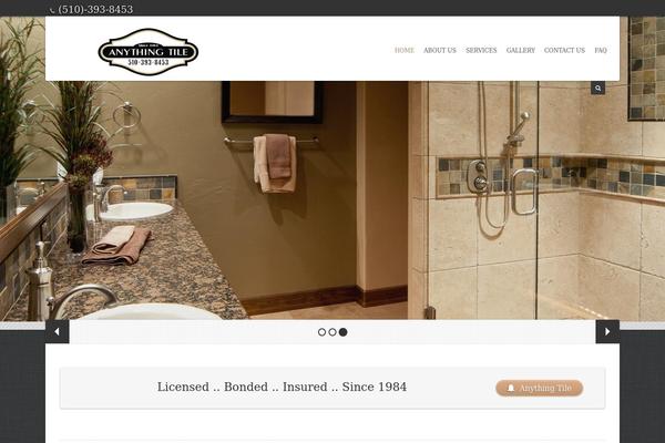 anythingtile.biz site used Crafty