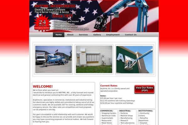 BUILDER theme site design template sample