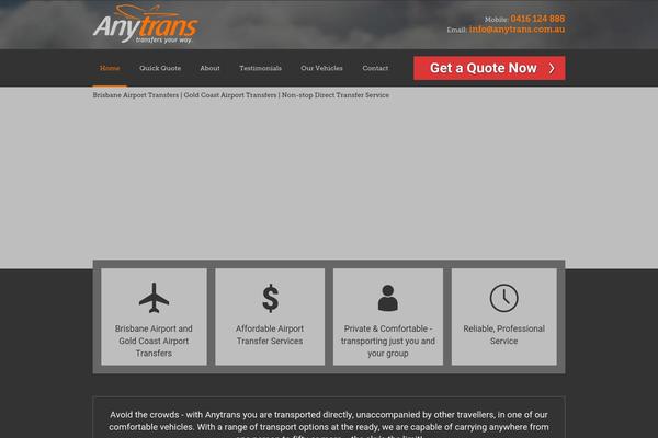 Alterna theme site design template sample