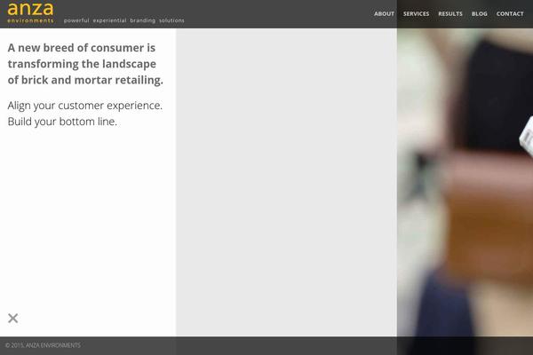 Elevate theme site design template sample