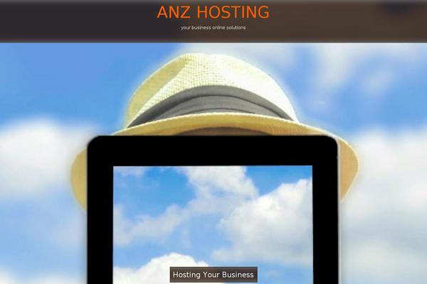 anzhosting.com site used Seos-portfolio