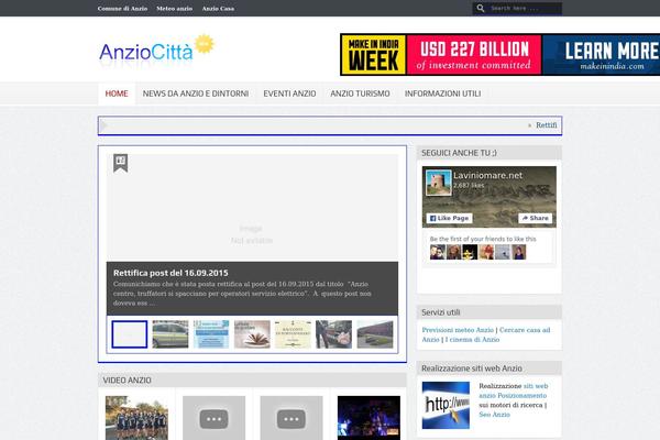 GoodNews theme site design template sample