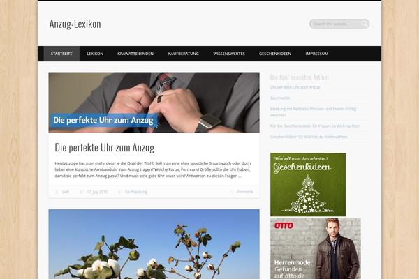 Pinboard theme site design template sample