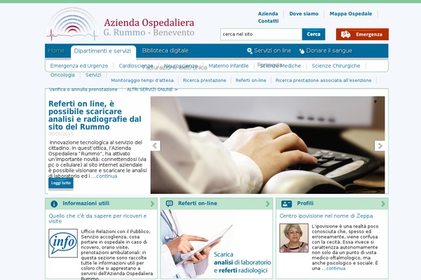 ao-rummo.it site used Ao-rummo-2015