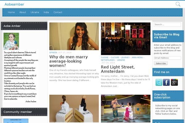 Times theme site design template sample