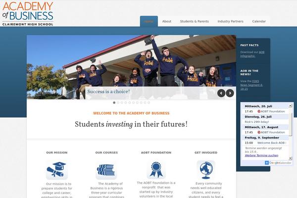 Education theme site design template sample