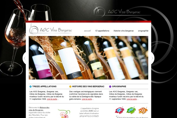 aoc-vins-bergerac.com site used Aoc
