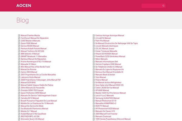 Material for Coders theme site design template sample