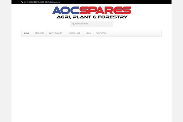 Site using Storefront-designer plugin