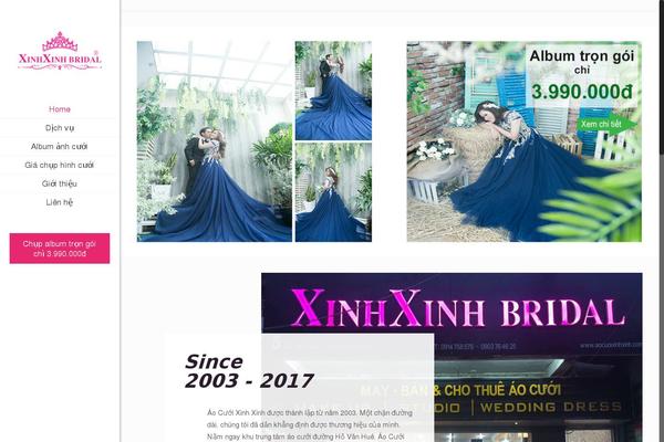aocuoixinhxinh.com site used Acxx-betheme