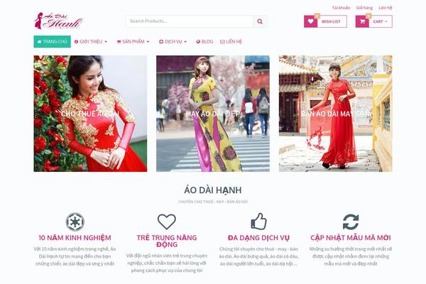 Flatsome theme site design template sample