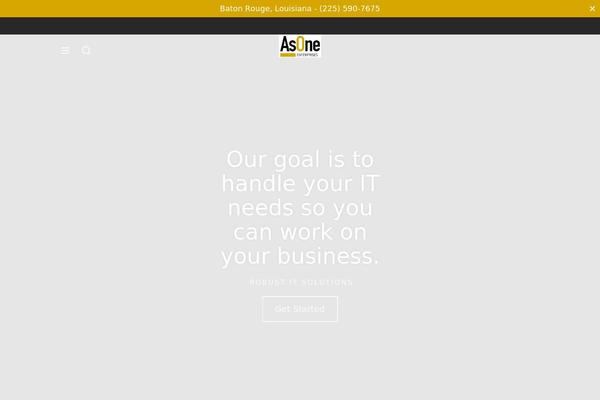 Goya theme site design template sample