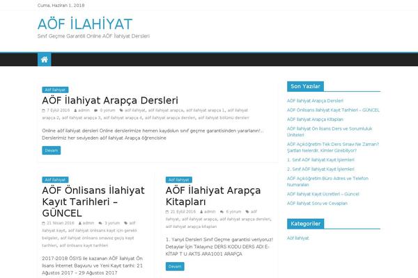 ColorMag theme site design template sample