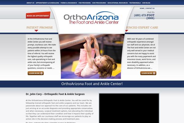 footandanklecenter theme websites examples