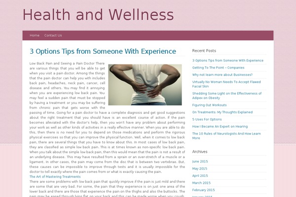 aok-care.info site used Wp Venus