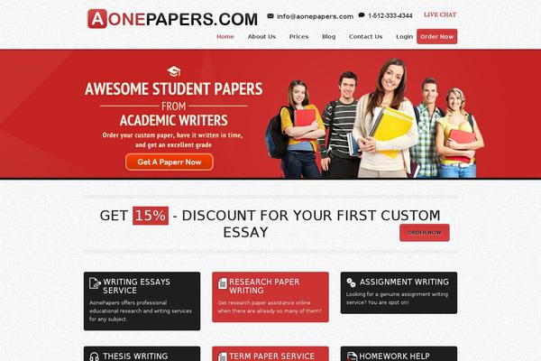 aone WordPress theme, websites list used aone theme aone theme websites examples