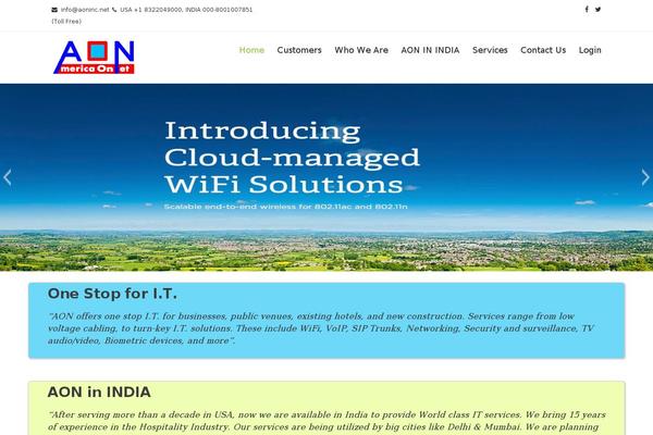 aoninc.net site used Uniform