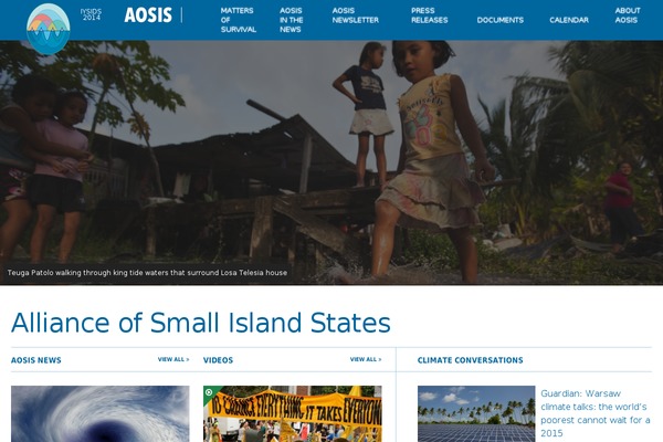 aosis.org site used Forward Theme