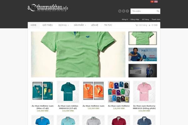 Abundance theme site design template sample