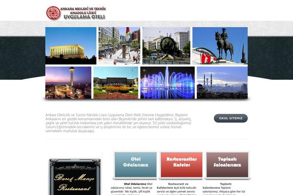 Hermes theme site design template sample