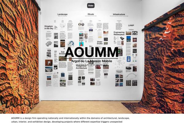 Aalto theme site design template sample