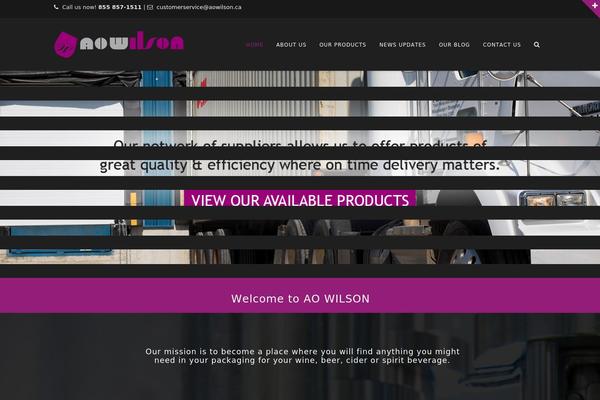 Howes theme site design template sample