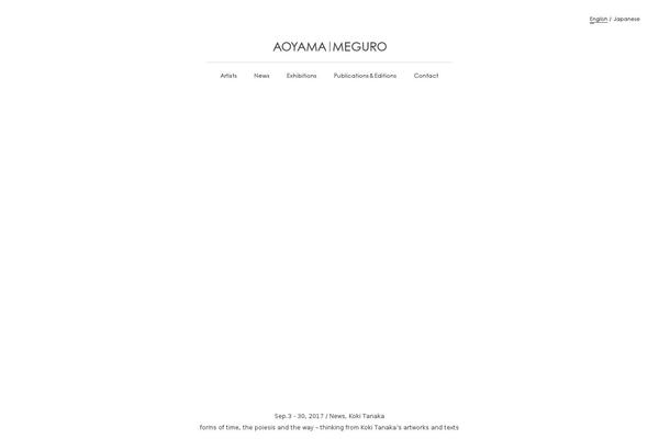 aoyamameguro.com site used Aoyamameguro2014