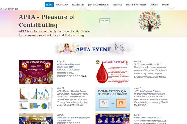 Site using WP Blog and Widget plugin
