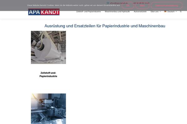 Specia theme site design template sample
