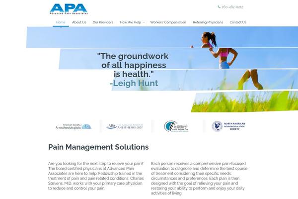 Pindol theme site design template sample