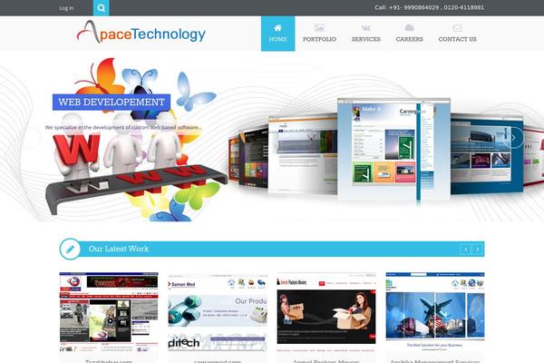 Site using Brankic Social Media Widget plugin