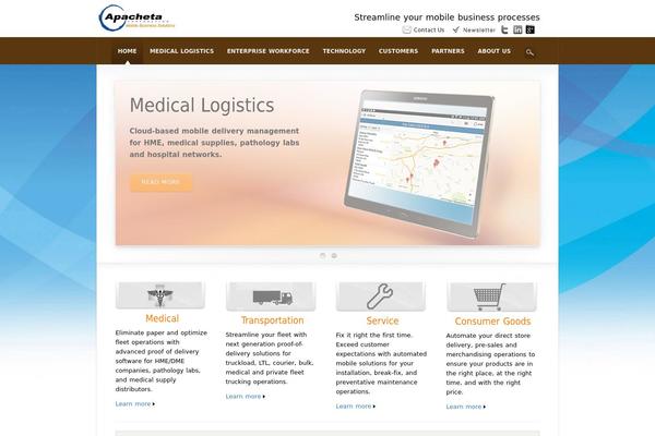 Awake theme site design template sample