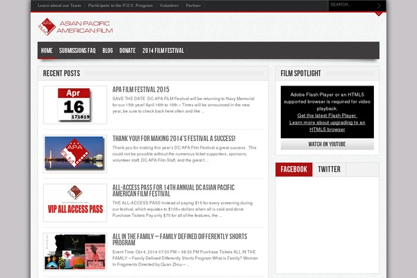 Gameleon theme site design template sample