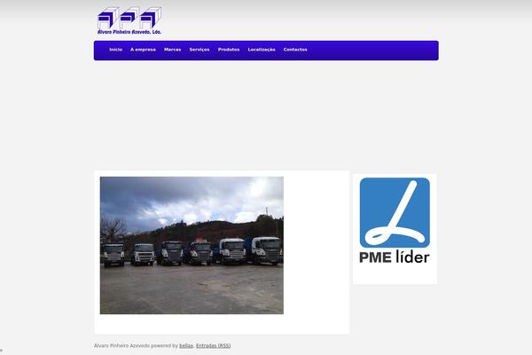 Apa theme site design template sample