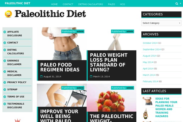 MaxFlat Core theme site design template sample