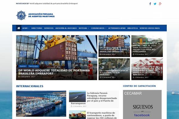 ColorMag theme site design template sample