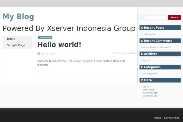 Kirumo theme site design template sample
